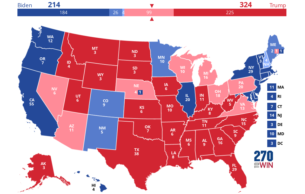 2024 Presidential Election Interactive Map