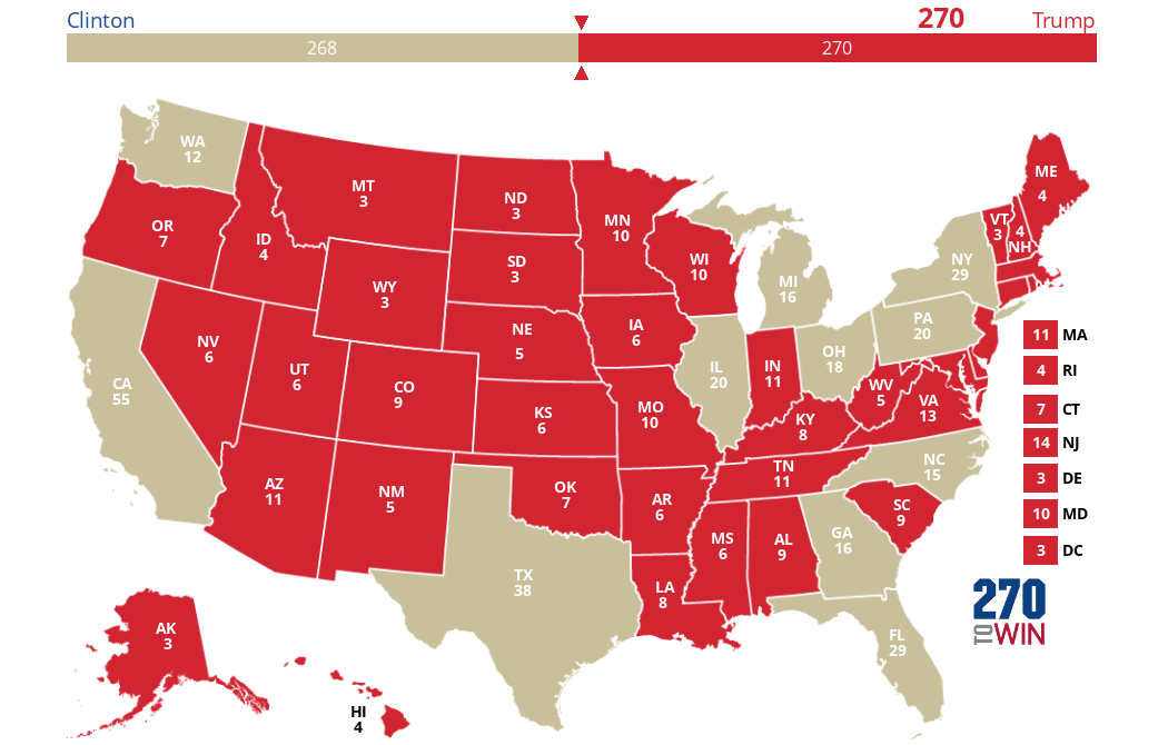 2024 Presidential Election Interactive Map