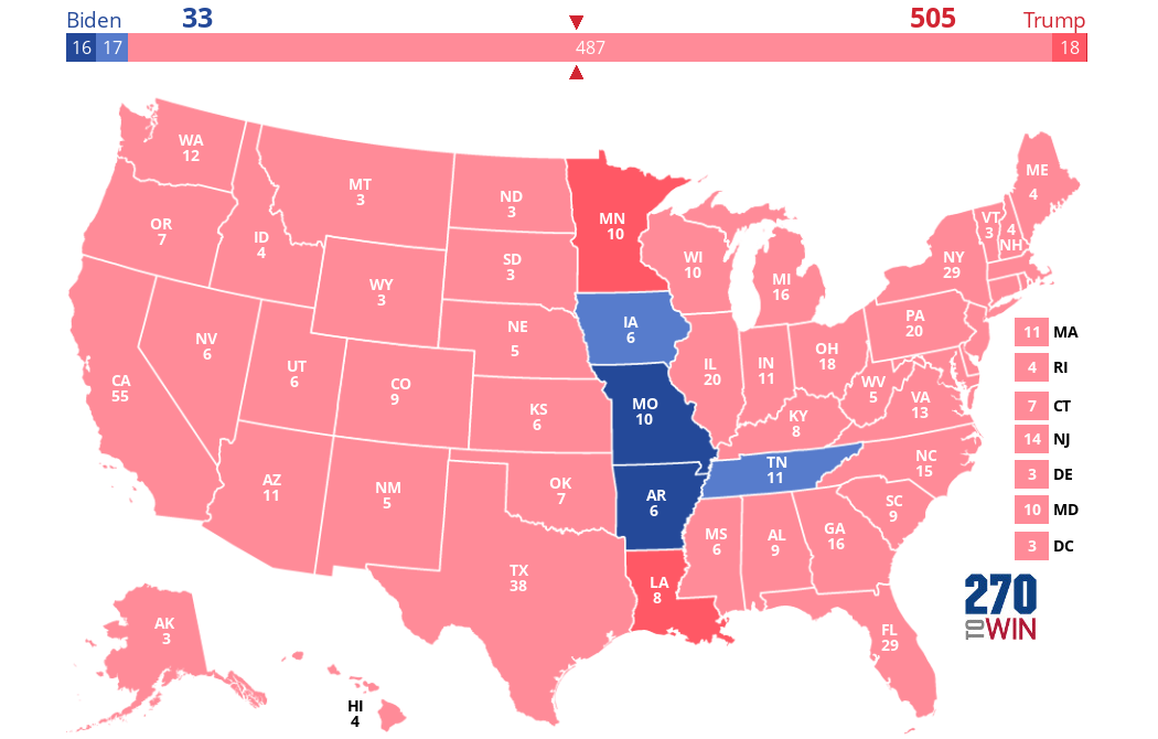 2024 Presidential Election Interactive Map