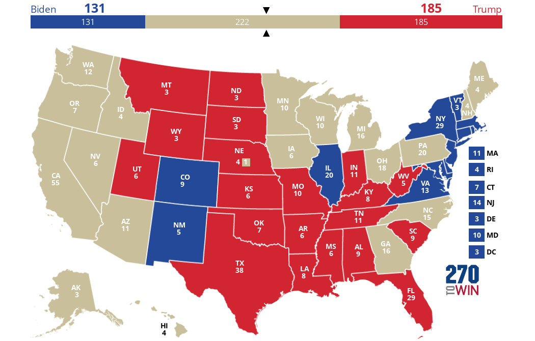 2024 Presidential Election Interactive Map
