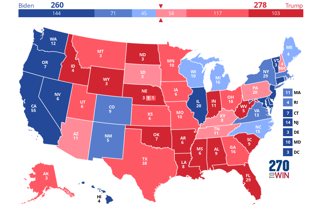 2024 Presidential Election Interactive Map