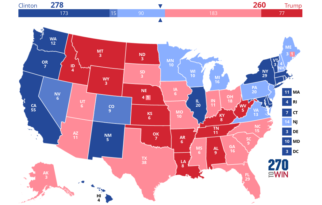 2024 Presidential Election Interactive Map