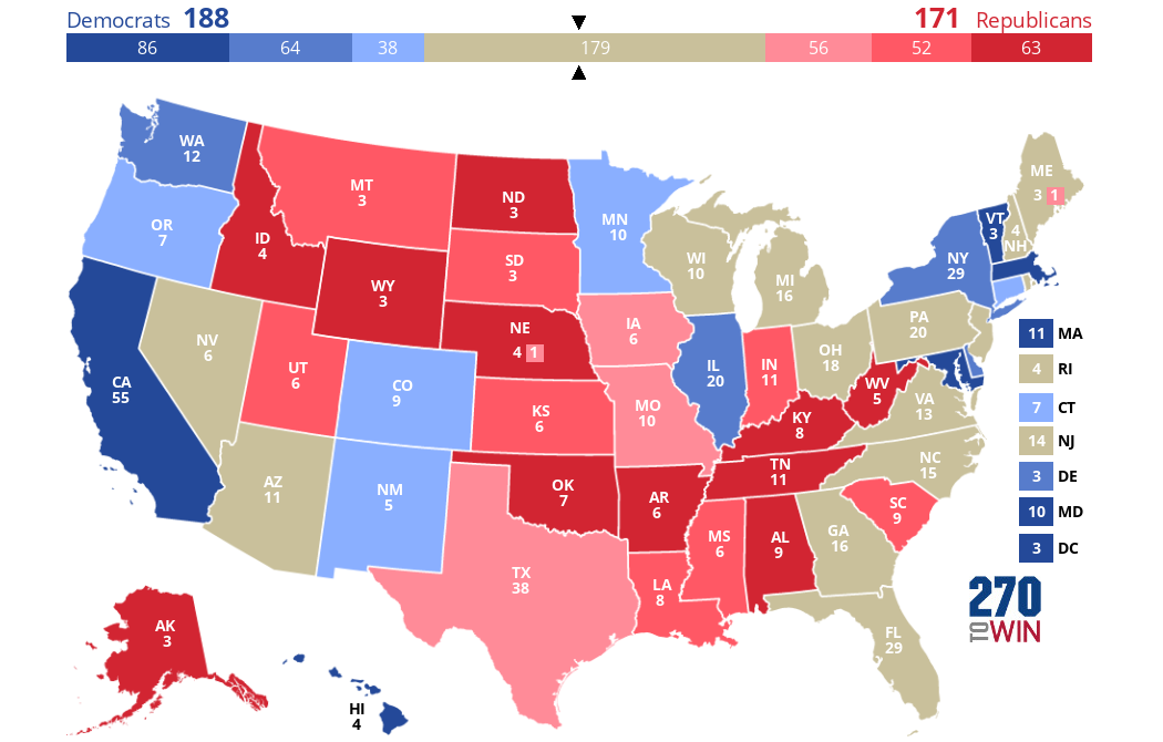 2025 Presidential Election Interactive Map