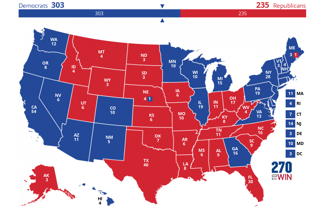 AP Republican President Field Largely Set 270toWin