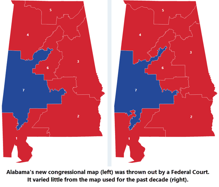Federal Judges Toss Alabama's New Congressional Map 270toWin