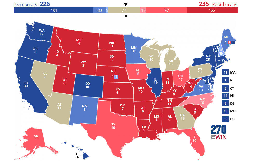 Maine 2024 Presidential Election Polls 270toWin