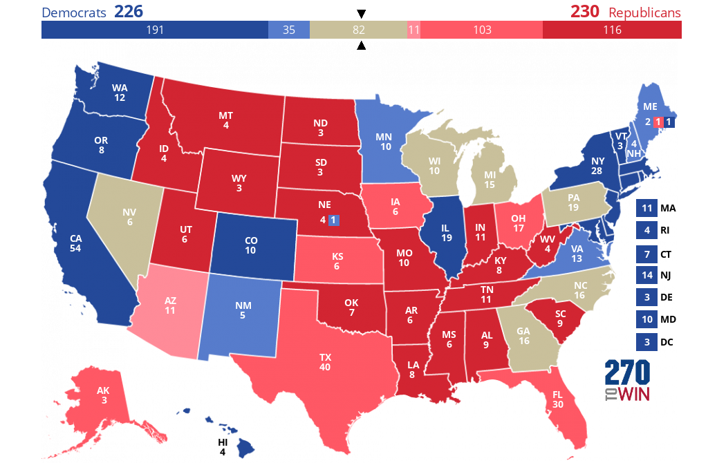 Maine 2024 Presidential Election Polls 270toWin