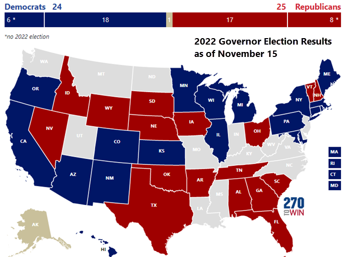 Republicans Close to House Control: Uncalled Races Update for November 15