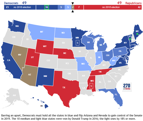 Mississippi Special Election Added to Map; Updating Battle for Senate